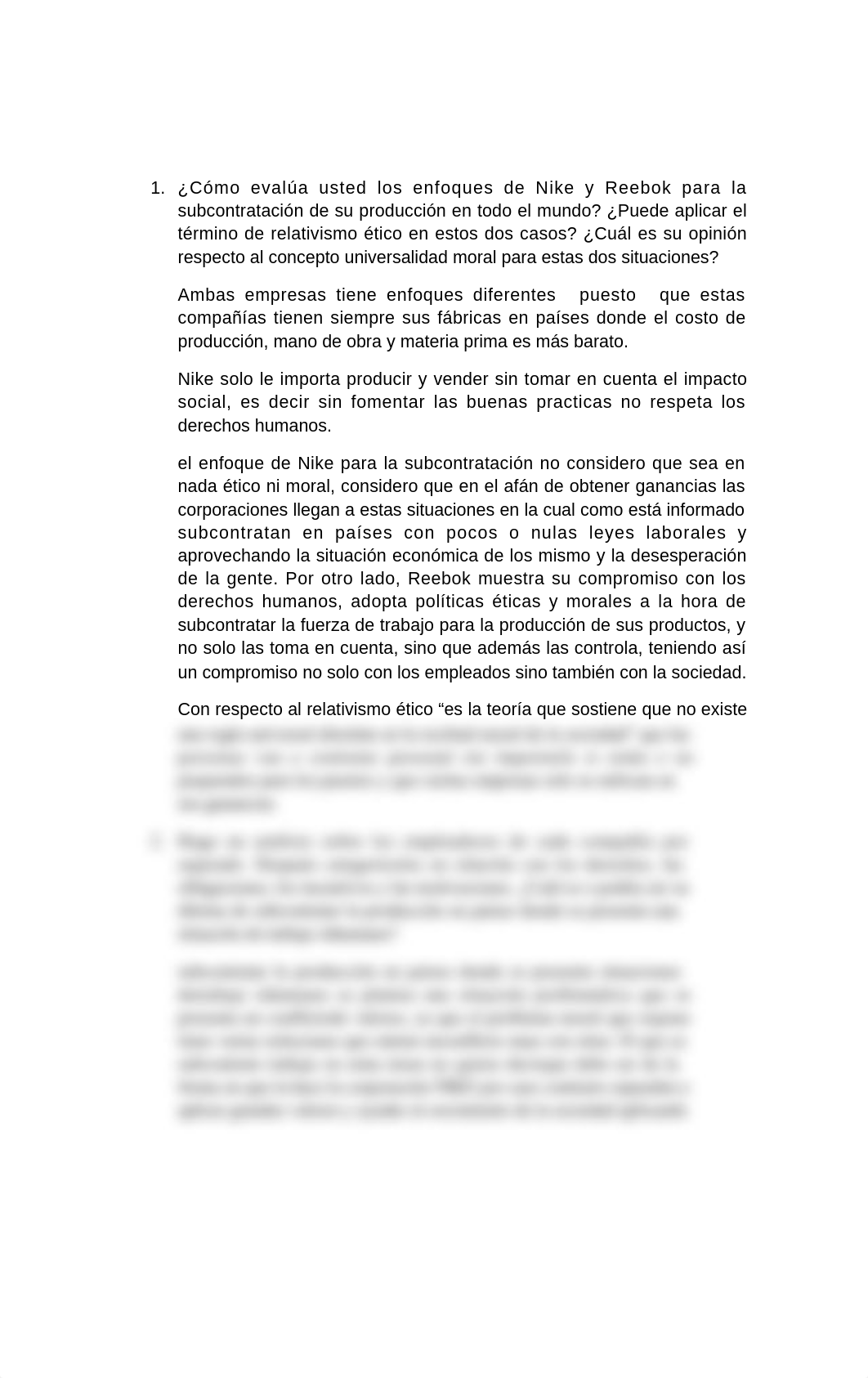 Cómo evalúa usted los enfoques de Nike y Reebok para la subcontratación de su producción en todo el_d8dd291b4ke_page1