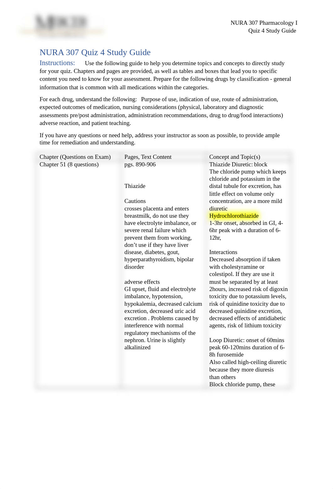 NURA 307 Quiz 4 Study Guide F2020 (1).docx_d8dshxe7mu4_page1