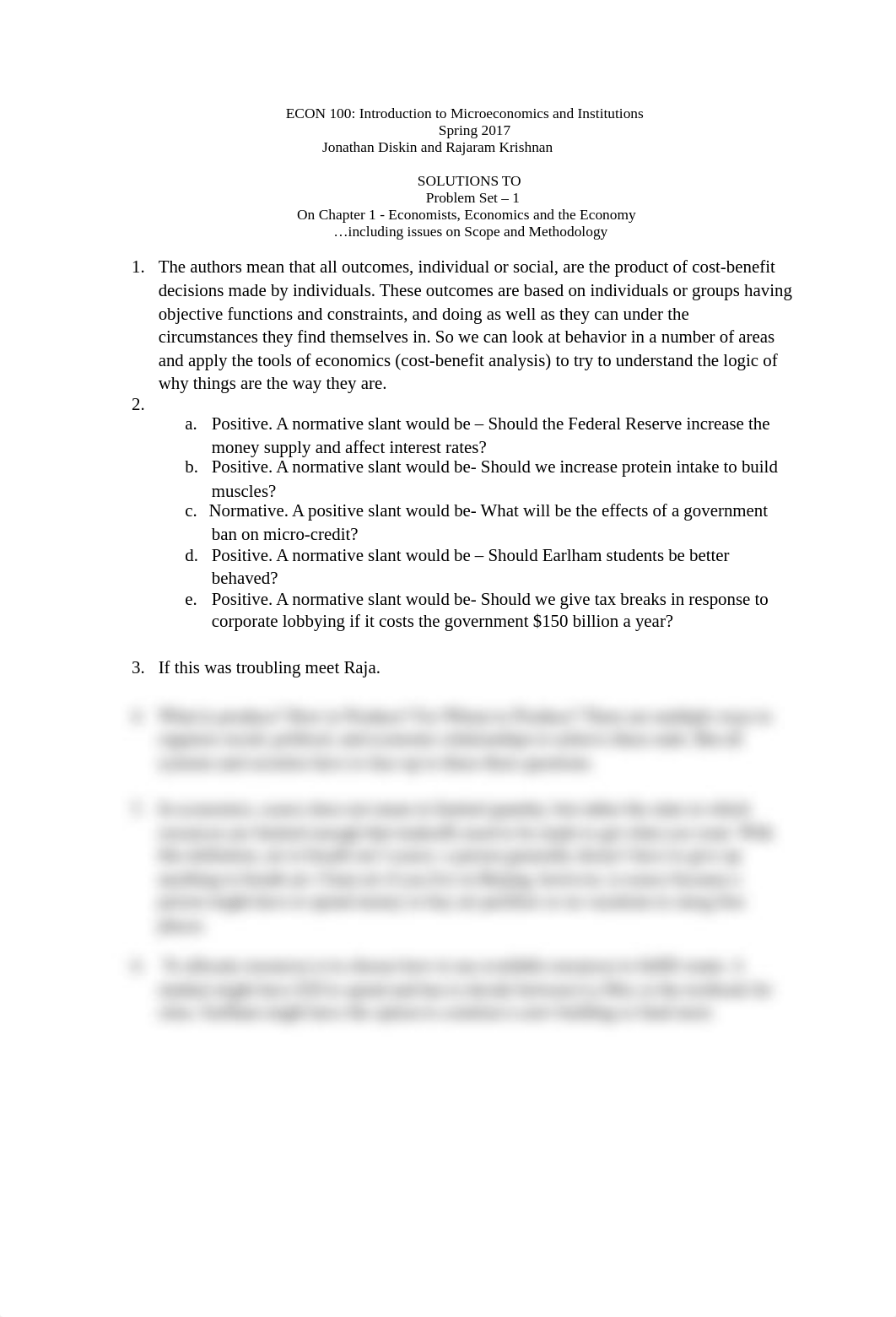 Solutions to Problem Set_1_Economists, Economics and the Economy_d8dv8lkwqou_page1