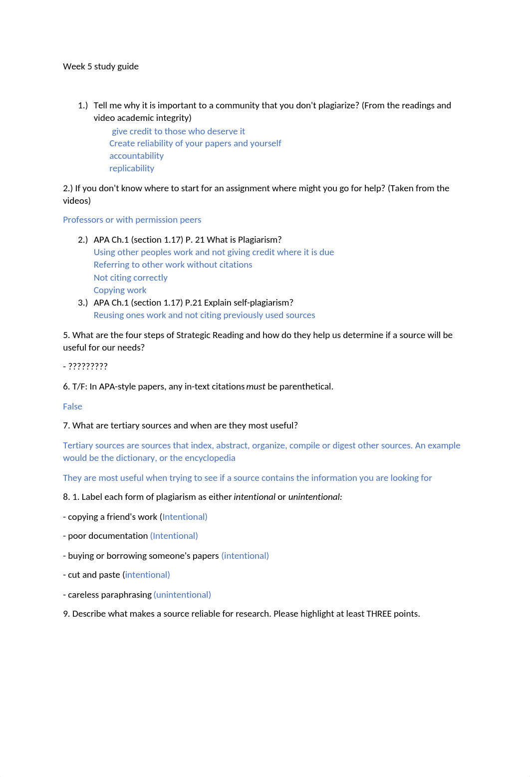 Week 5 study guide (1).docx_d8dyka9f19t_page1