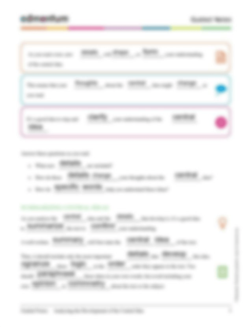 Analyzing the Development of the Central Idea.pdf_d8ebi8yw1e9_page3