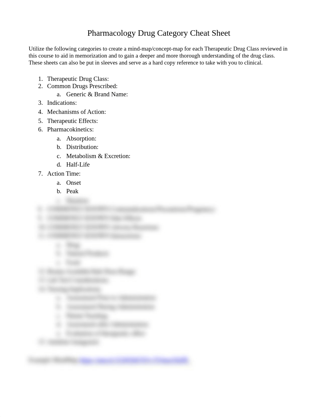 Pharmacology Drug Category Cheat Sheet.docx_d8etlo270j8_page1