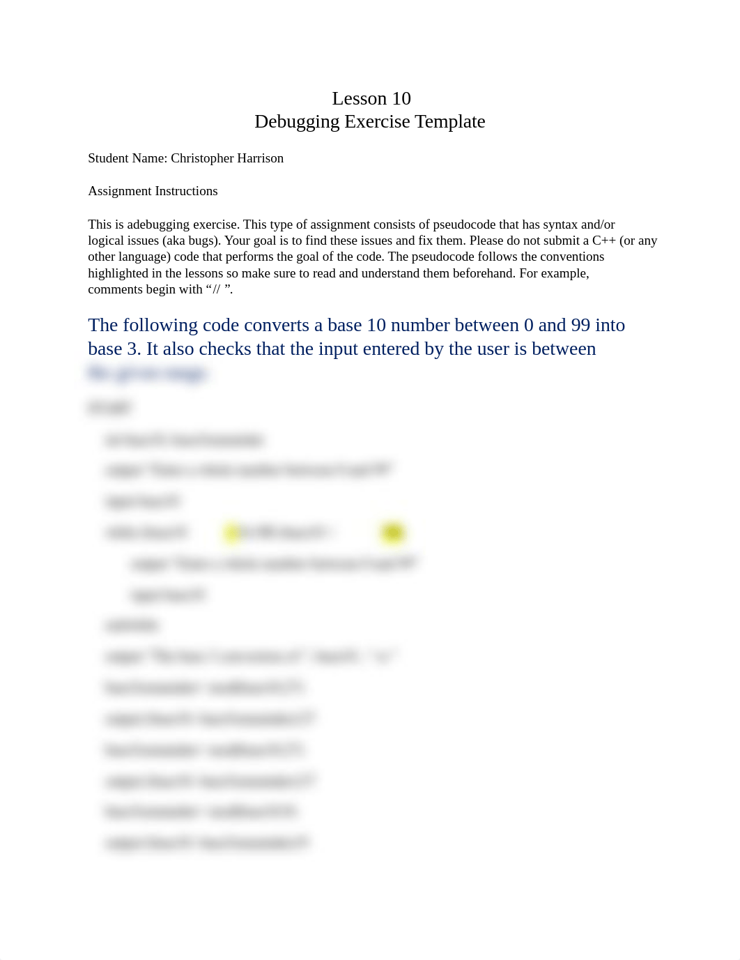 Charrison_Lesson10DebuggingExercise.docx_d8ffkd8idly_page1