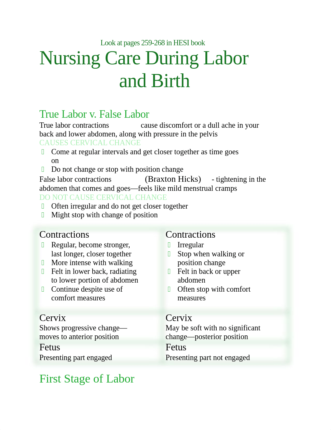 Nursing Care during Labor and Birth .docx_d8fmlrwl62w_page1