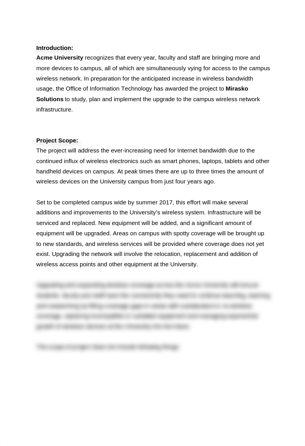 Project for Upgrading Wireless Infrastructure of Acme University_d8foszwk9dy_page2