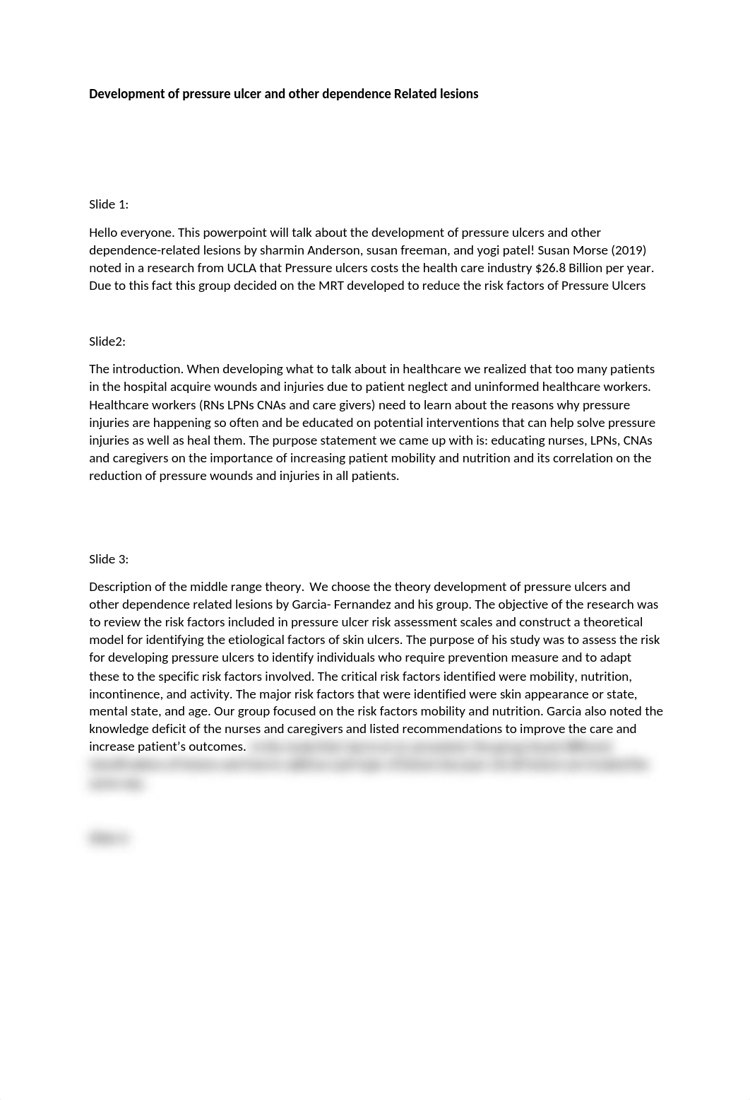 Middle Range Theory  Pressure ulcers. (2) .3.docx_d8fqssixsa7_page1