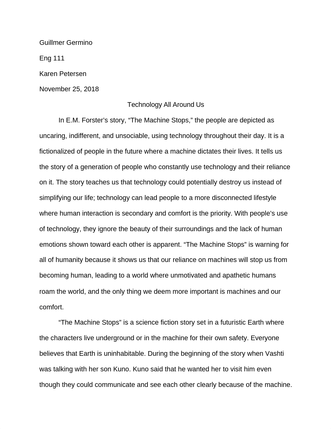 Machine Stops Essay.docx_d8g1flb90gm_page1