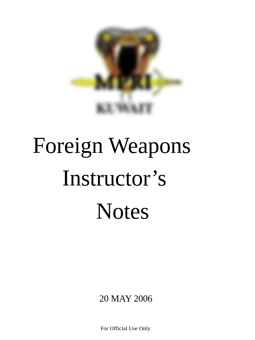 Foreign Weapons lesson plan.ppt_d8g8te3d5gi_page1