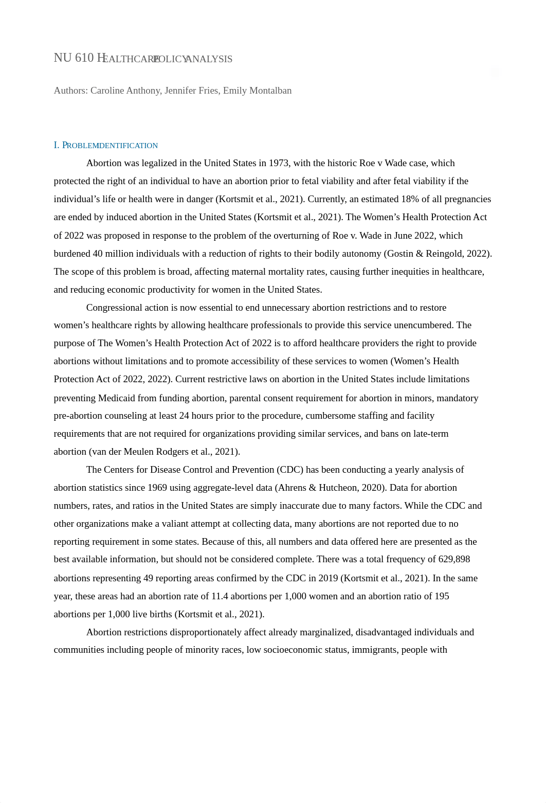 Anthony.Fries.Montalban.NU 610.802.Policy Team Analysis.docx_d8g9r9dyrf6_page1