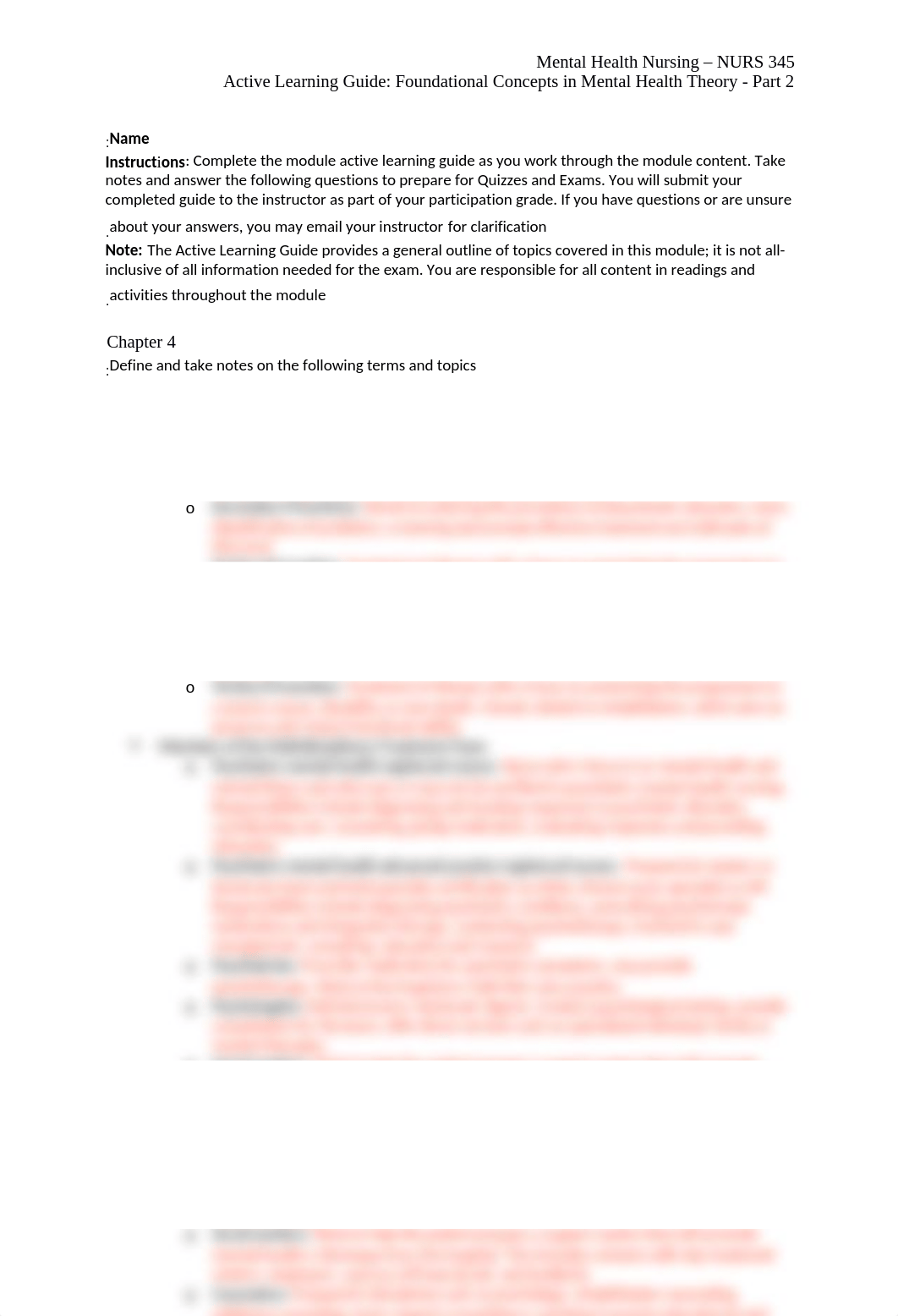 345 Module 2 Active Learning Guide - Foundational Concepts in Mental Health Theory - Part 2 (1) 3.do_d8gbdcy2j5o_page1