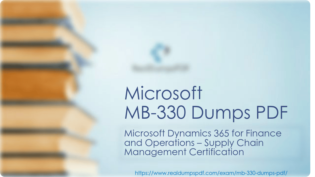 Microsoft MB-330 Dumps PDF - Quick Tips To Success In MB-330 Exam.pdf_d8gn7e4h2h8_page1