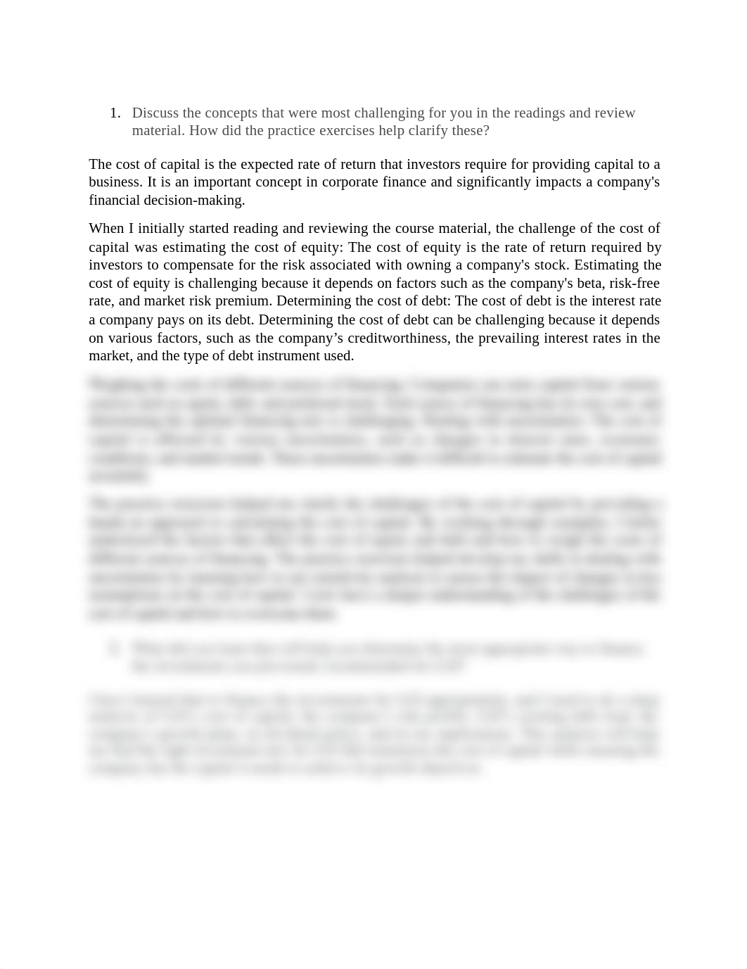 MBA 620 PROJECT 5 COST OF CAPITAL DISCCUSSION 03102023.docx_d8gnw21mmuf_page1