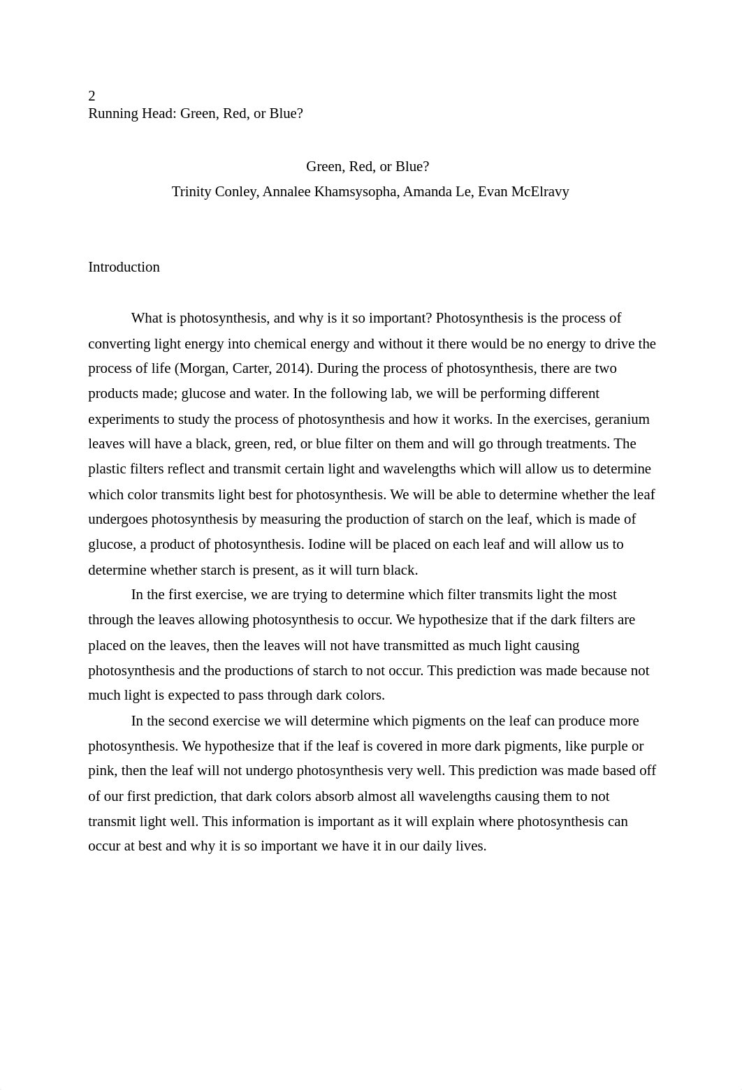 Photosynthesis Lab Report .docx_d8h10sgsa2v_page2