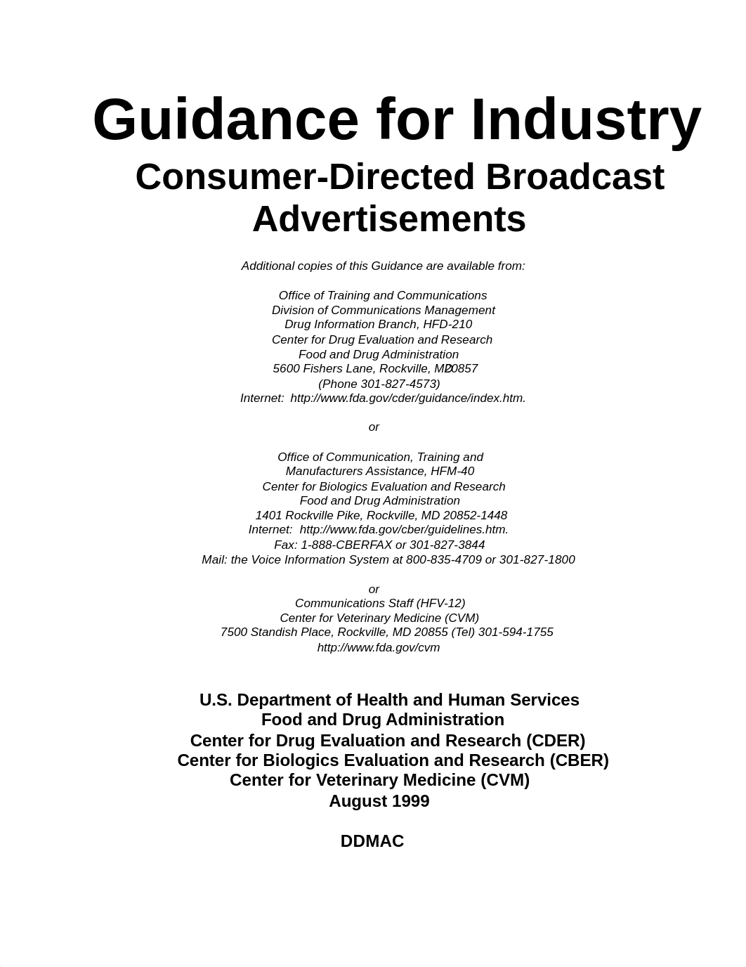 FDA's Guidance for Industry Consumer-Directed Broadcast Advertisements_d8h38azt1z2_page2