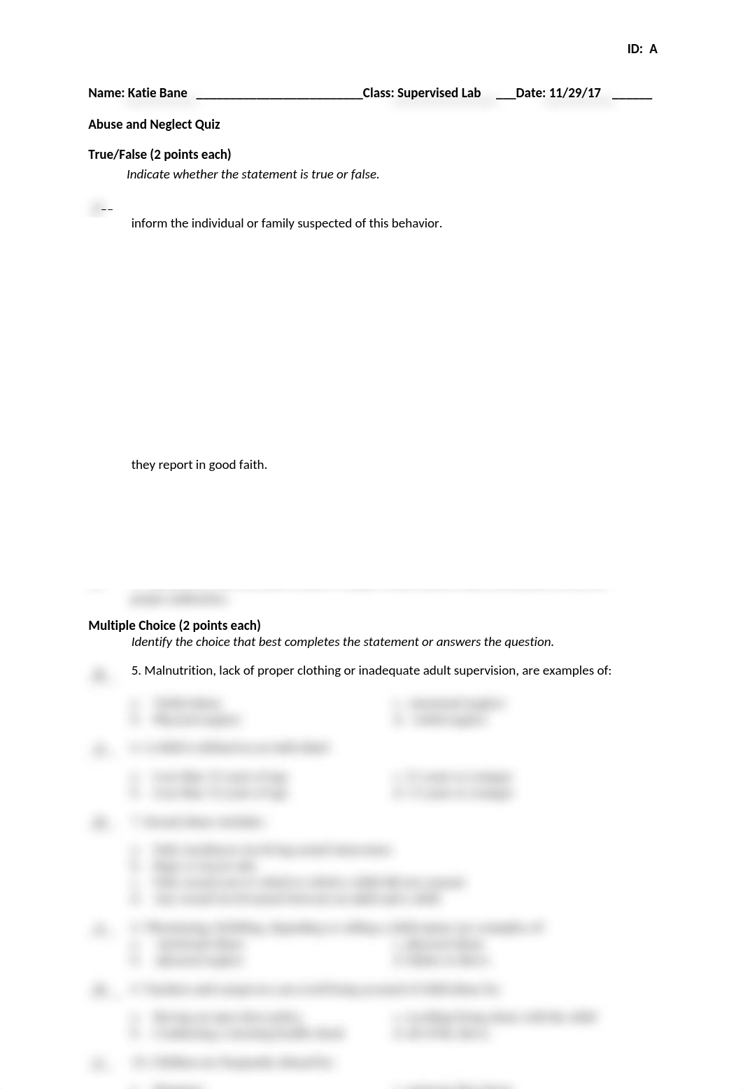 Take home test-Abuse and Neglect and Lab reflection.docx_d8hldld5220_page1