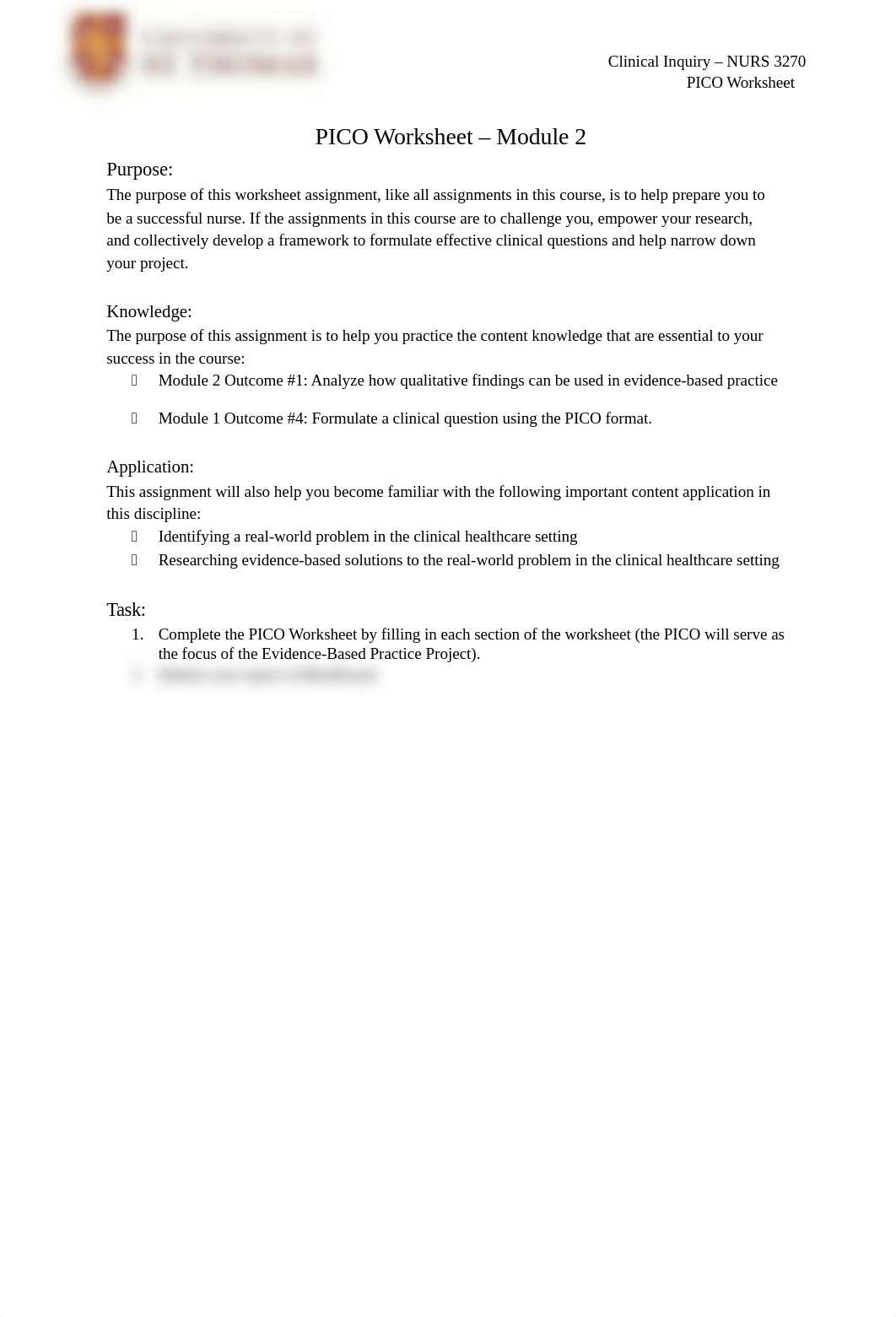 PICO Worksheet Assignment - NURS 3270(2).docx_d8hqh6j3ps2_page1