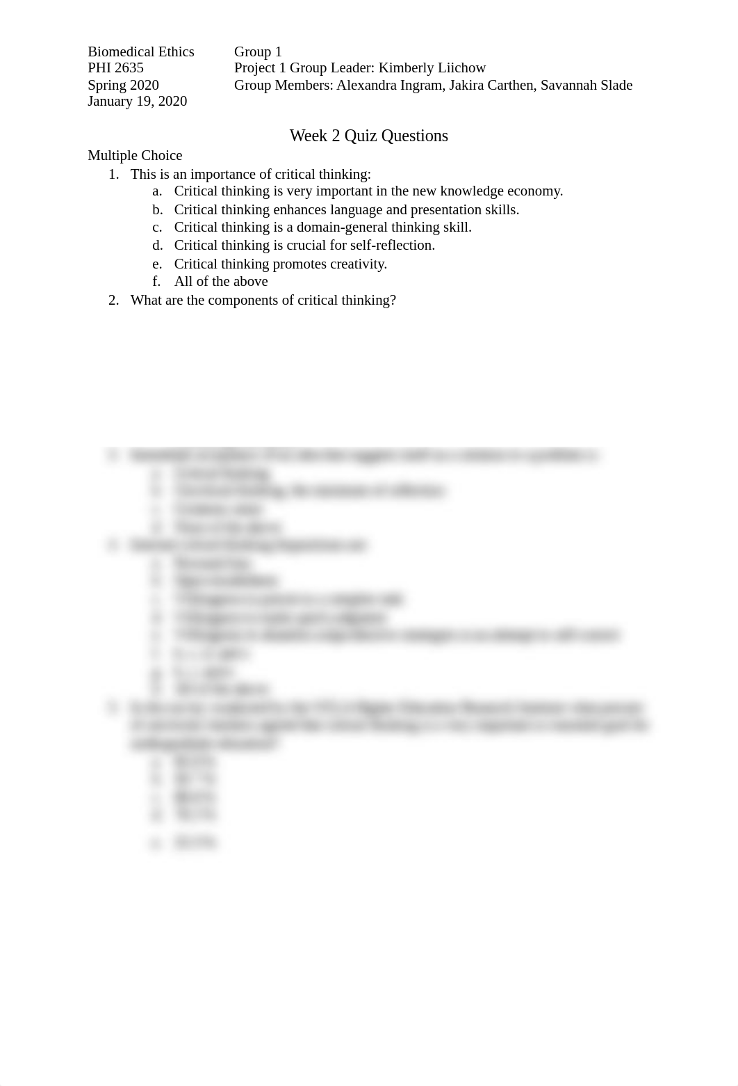 Biomedical Ethics Week 2 Group A1 Quiz Questions.docx_d8hwhnx25a3_page1