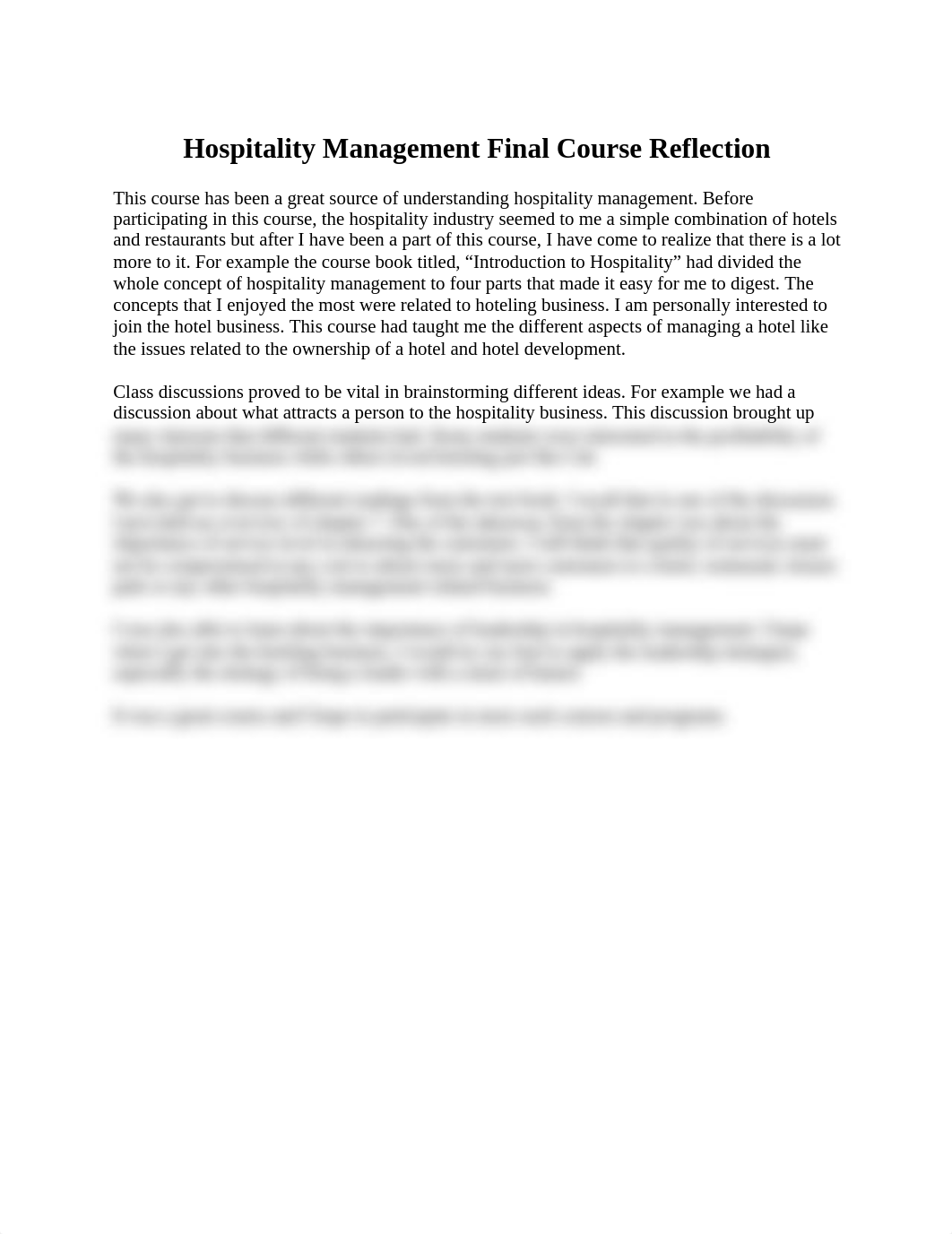 Hospitality Management Final Course Reflection.docx_d8i06d6ijga_page1