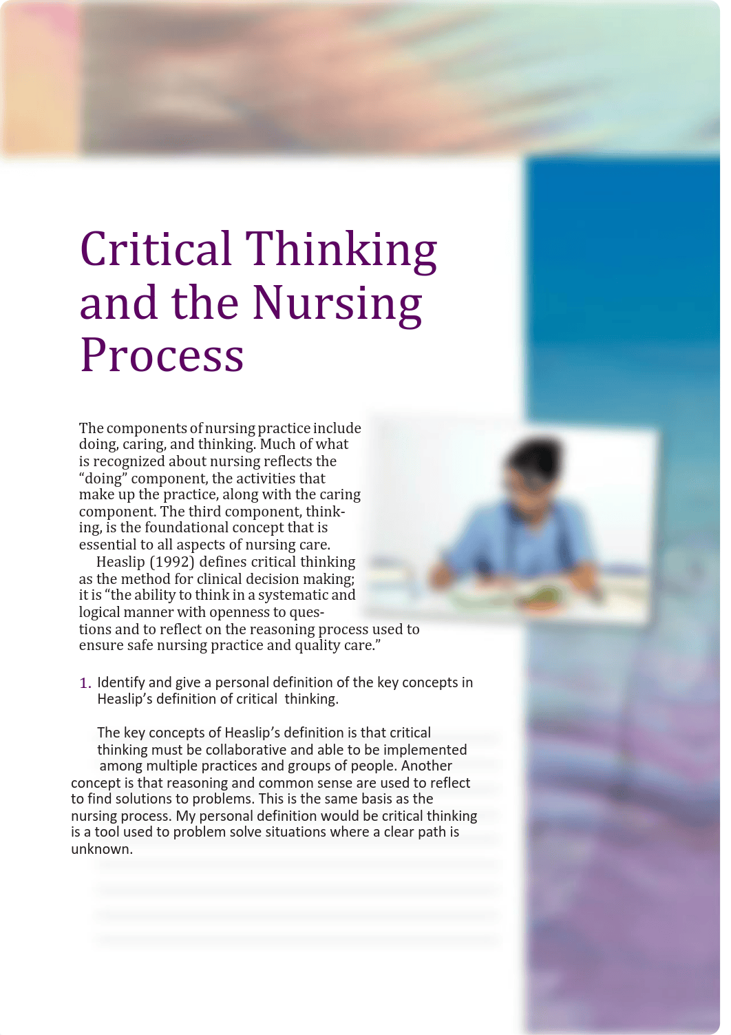 A Critical Thinking and the Nursing Process Case Study.pdf_d8i4cva9d5z_page1