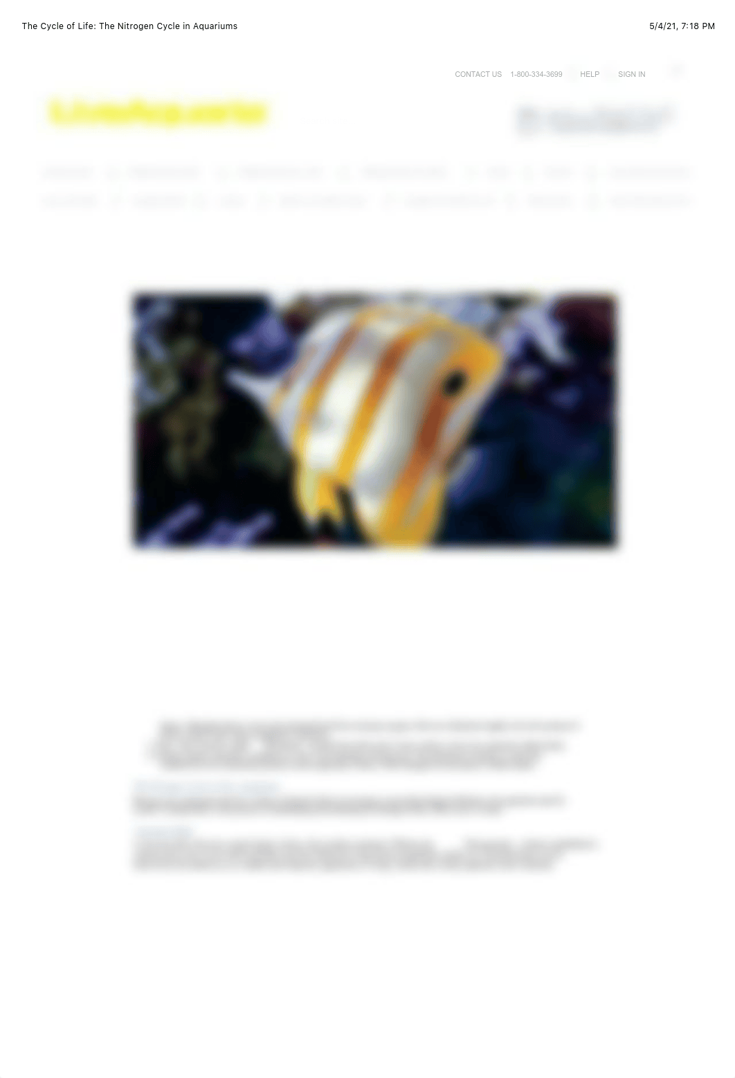 The Cycle of Life: The Nitrogen Cycle in Aquariums.pdf_d8i98ttmf7y_page1