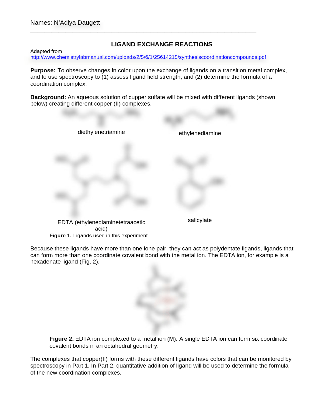 CHEM112- Ligand Exchange Reactions (Lab 5).docx_d8ib2gttw0m_page1