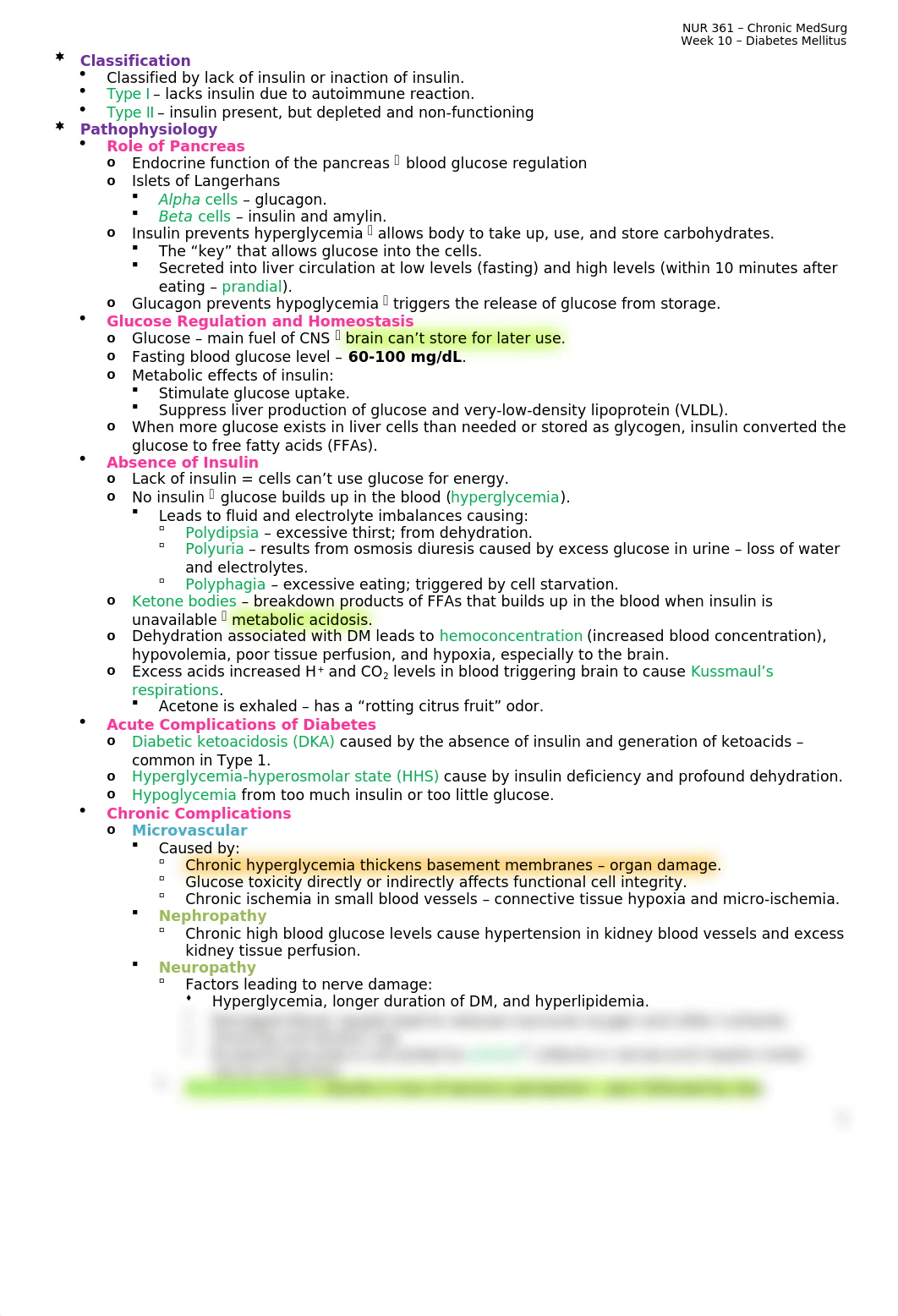 Wk 10 - Diabetes Mellitus Notes.docx_d8ijz2amld3_page1