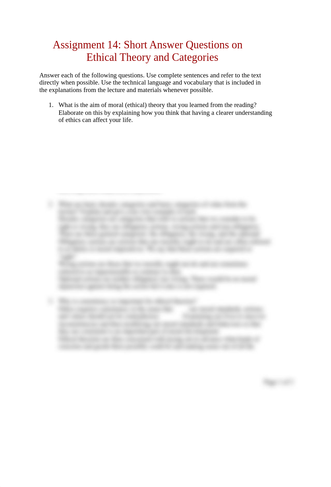 Assignment 14 - Short Answer Questions on Ethical Theory and Categories.docx_d8ik79qx2u5_page1