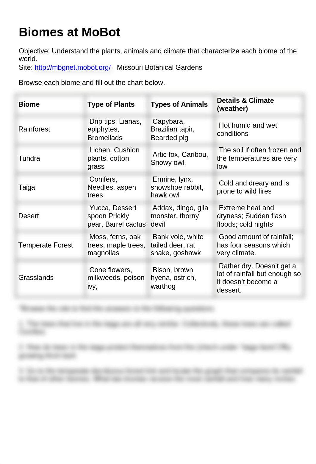 Biology Biomes at botanical .docx_d8ilunwxt84_page1