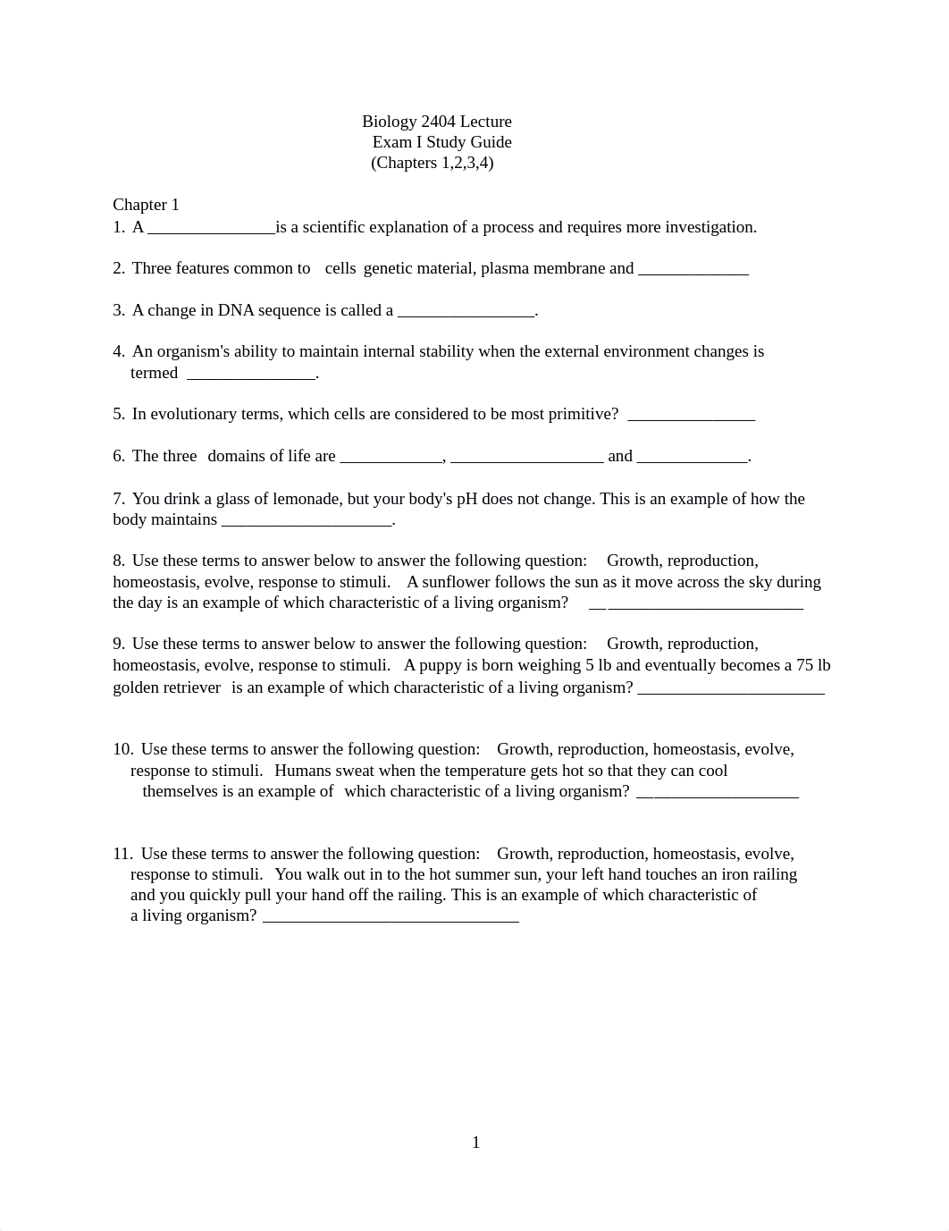 Biol 2404 Exam I Study Guide Fall 2016(3).docx_d8itn2n6z2q_page1