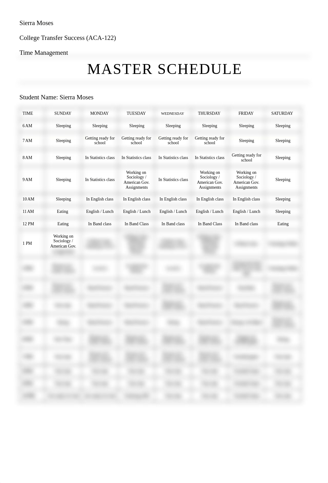 Time Management ACA-122 Sierra Moses.docx_d8j3y12e173_page1