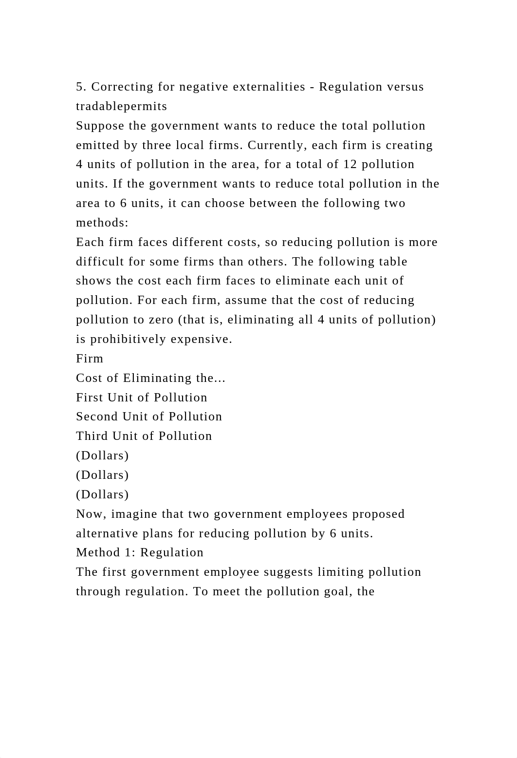 5. Correcting for negative externalities - Regulation versus tradabl.docx_d8j9as2i8c2_page2