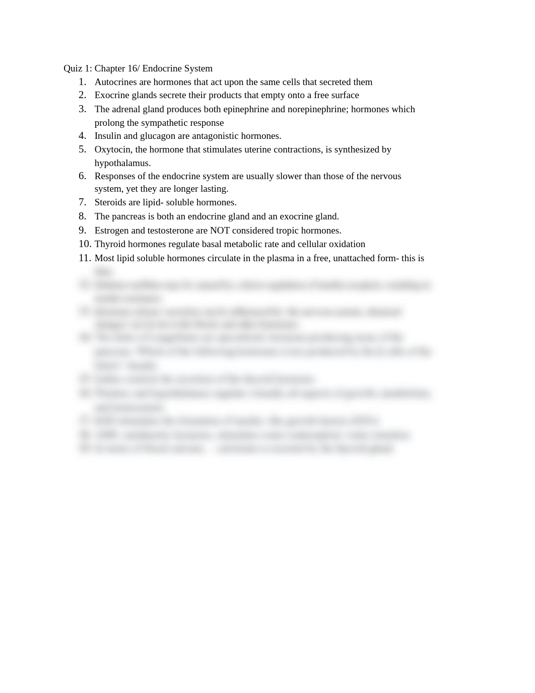 Quiz 1: Chapter 16/ Endocrine System_d8jf4kg4wql_page1