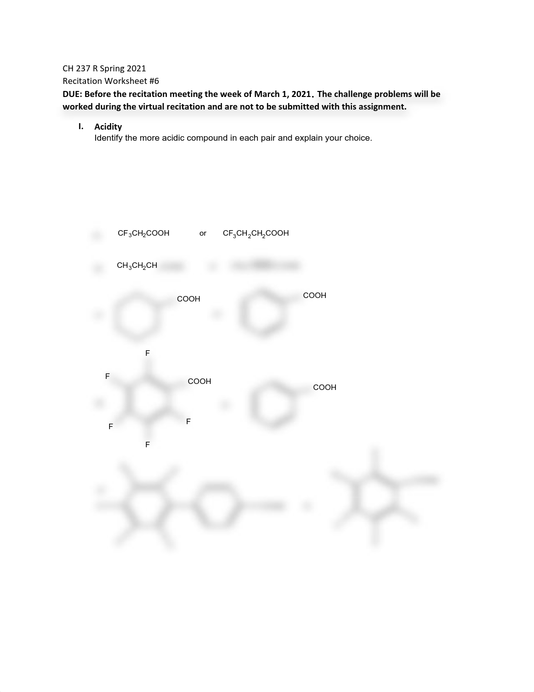 CH 237 Pre-recitation Worksheet 6 Sp 2021.pdf_d8jjihchdvk_page1