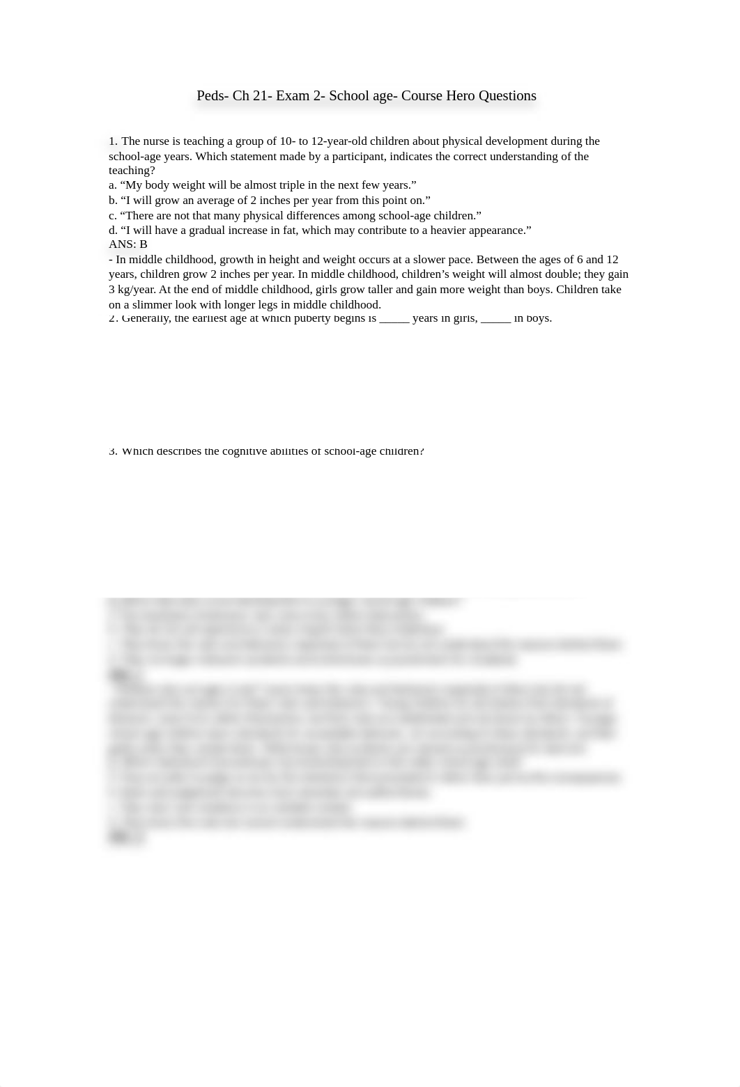 Peds- Ch 21- Exam 2- School age- Course Hero Questions.rtf_d8jqb2adwu5_page1