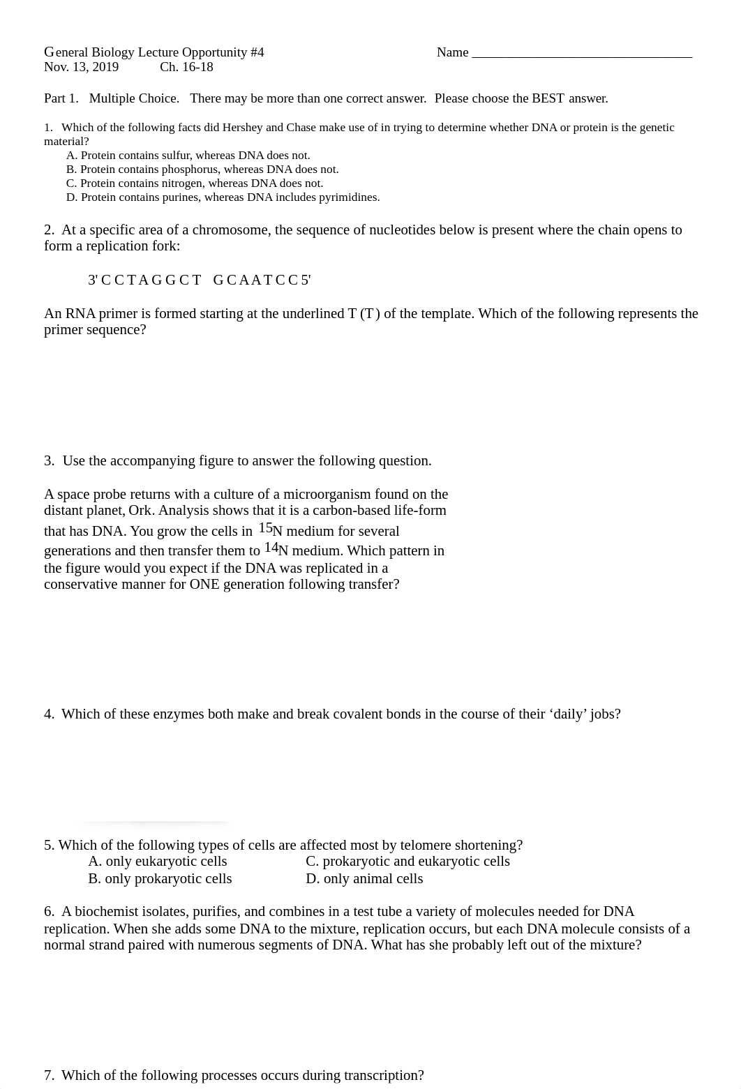 GB Exam 4 Chapters 16-18 JLA Fall 2019.docx_d8jzcpmr8o7_page1