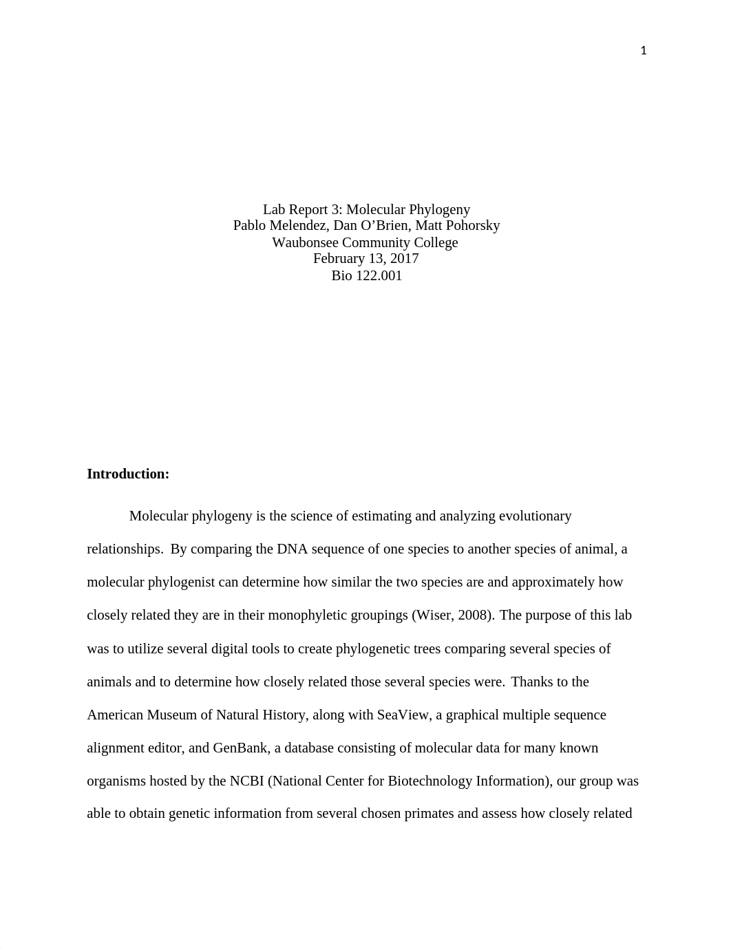 Molecular Phylogeny Lab Report  3.1.1.docx_d8k0eo5e9ax_page1