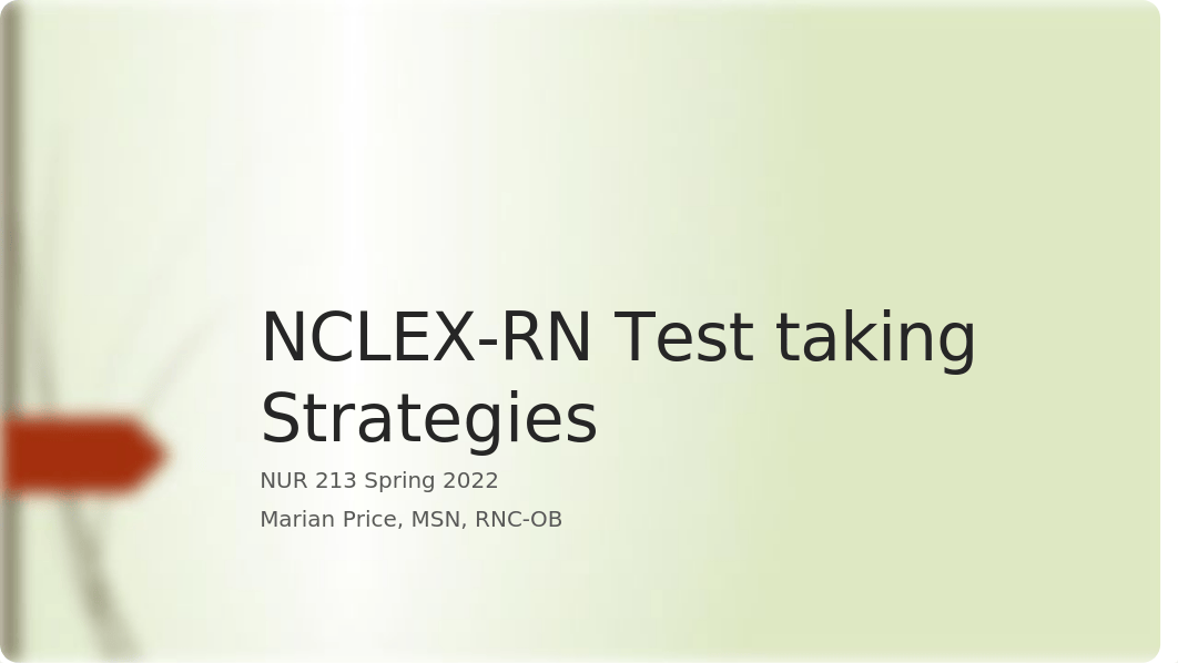 NCLEX-RN Test taking Strategies January 2022.pptx_d8kbs4lk1ur_page1