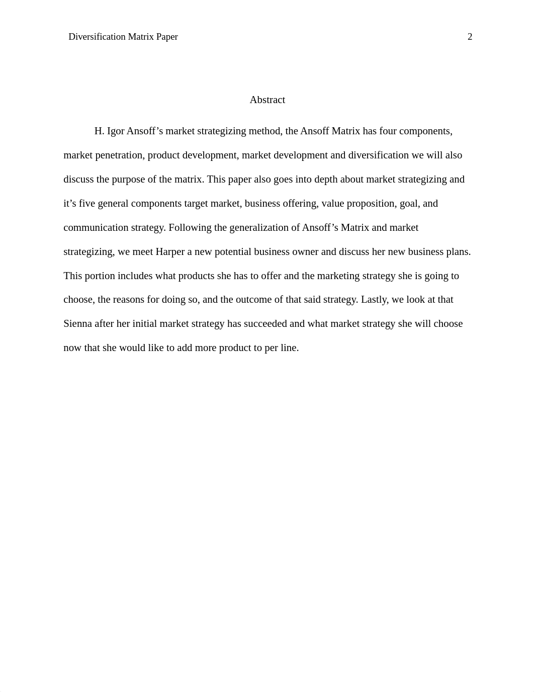 Diversification Matrix Paper Semester 2 M. Mevis.docx_d8kbw3ofq7e_page2