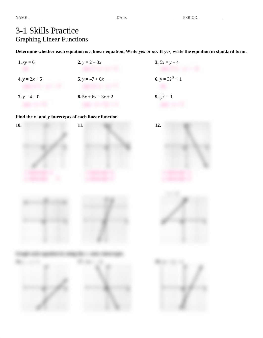 Skills_Practice_Graphing_Linear_Functions answers.pdf_d8ke3ep95pd_page1