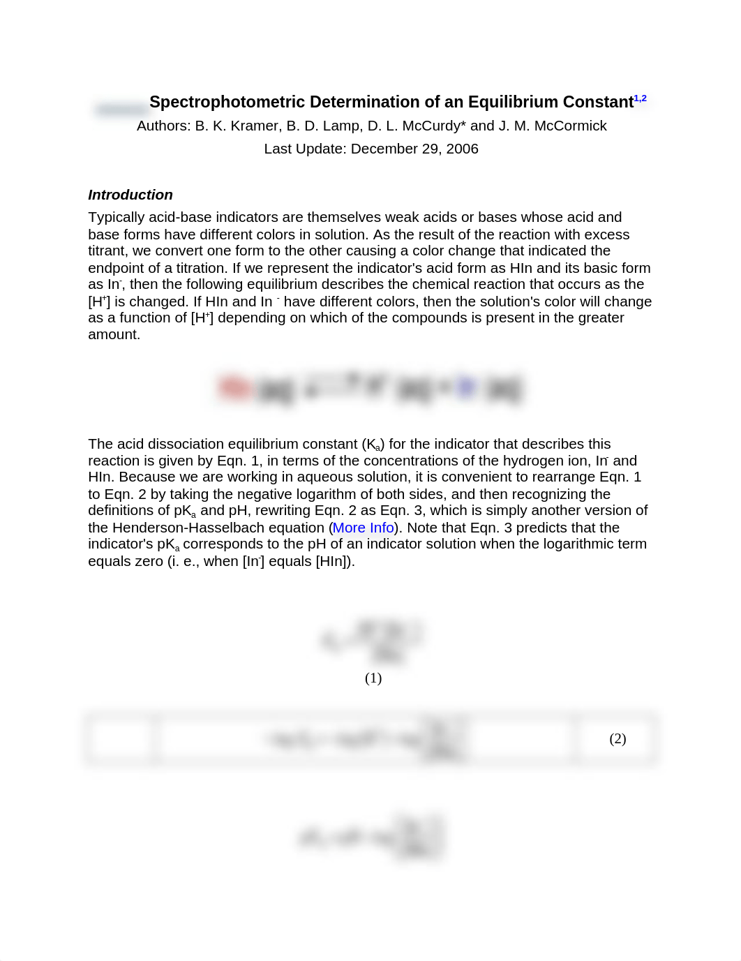 Spectrophotometric Determination of an Equilibrium Constant_d8kiybkwkdr_page1