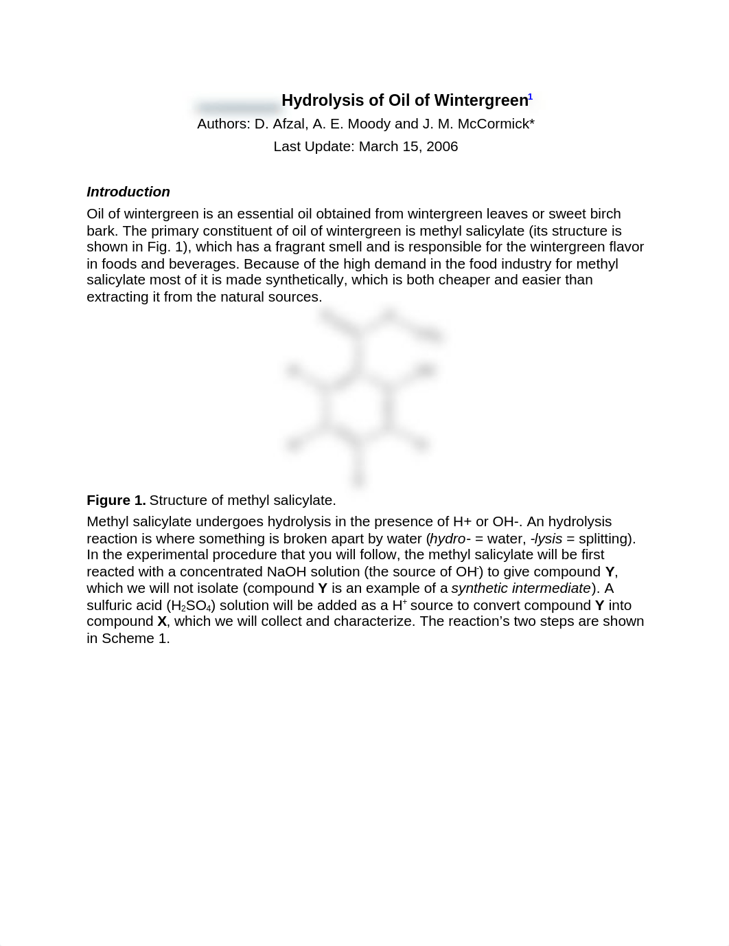 Hydrolysis of Oil of Wintergreen_d8kkf6fsrtq_page1