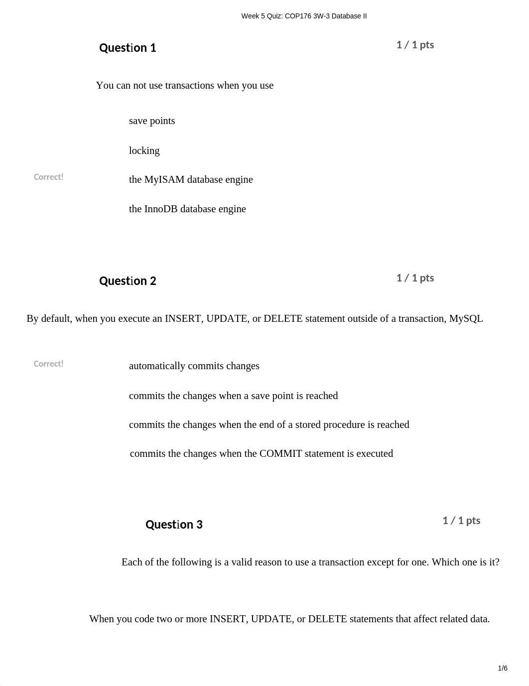 Week 5 Quiz COP176 3W-3 Database II Murach MYSQL.docx_d8kpsyjh3ro_page1