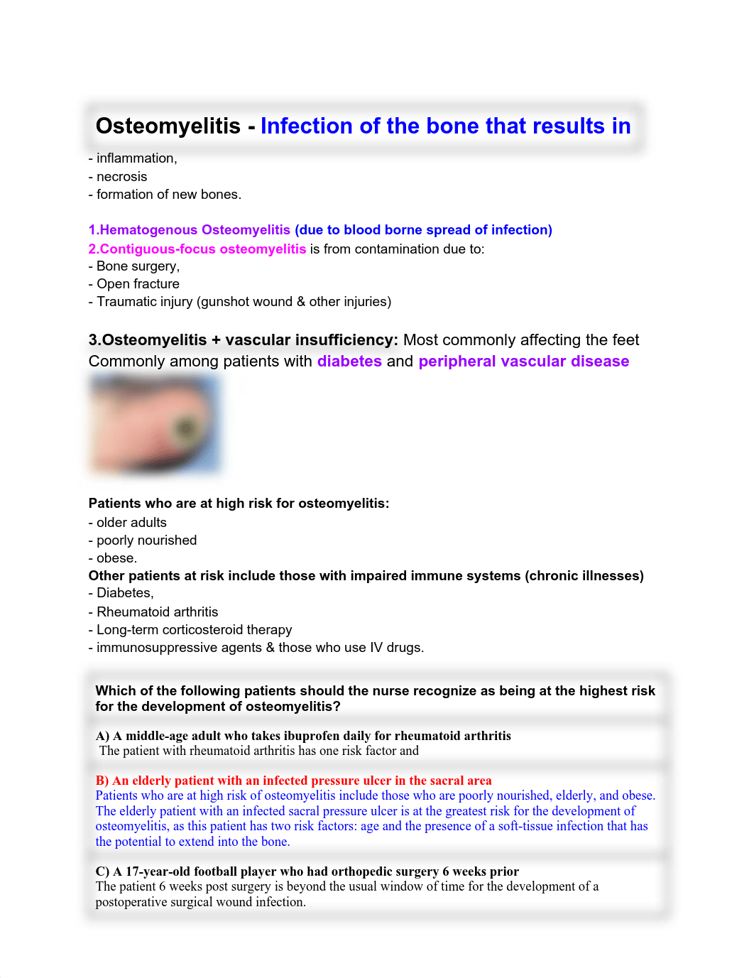 Osteomyelitis  Exam 1.pdf_d8ks87qdw7q_page1