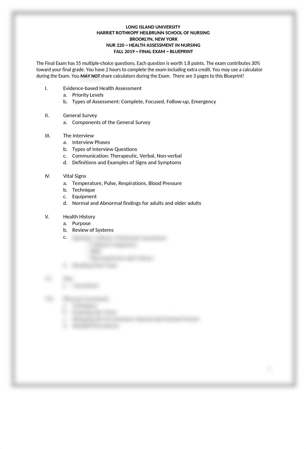 Final Exam Blueprint Fall 2019 NUR 220 (1) (2).docx_d8kue8spy2j_page1