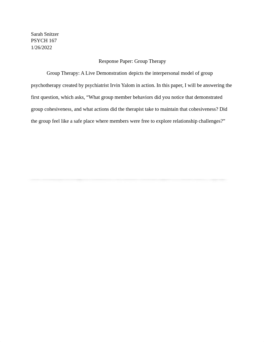 Group Therapy Response Paper (1).pdf_d8kynh53y13_page1