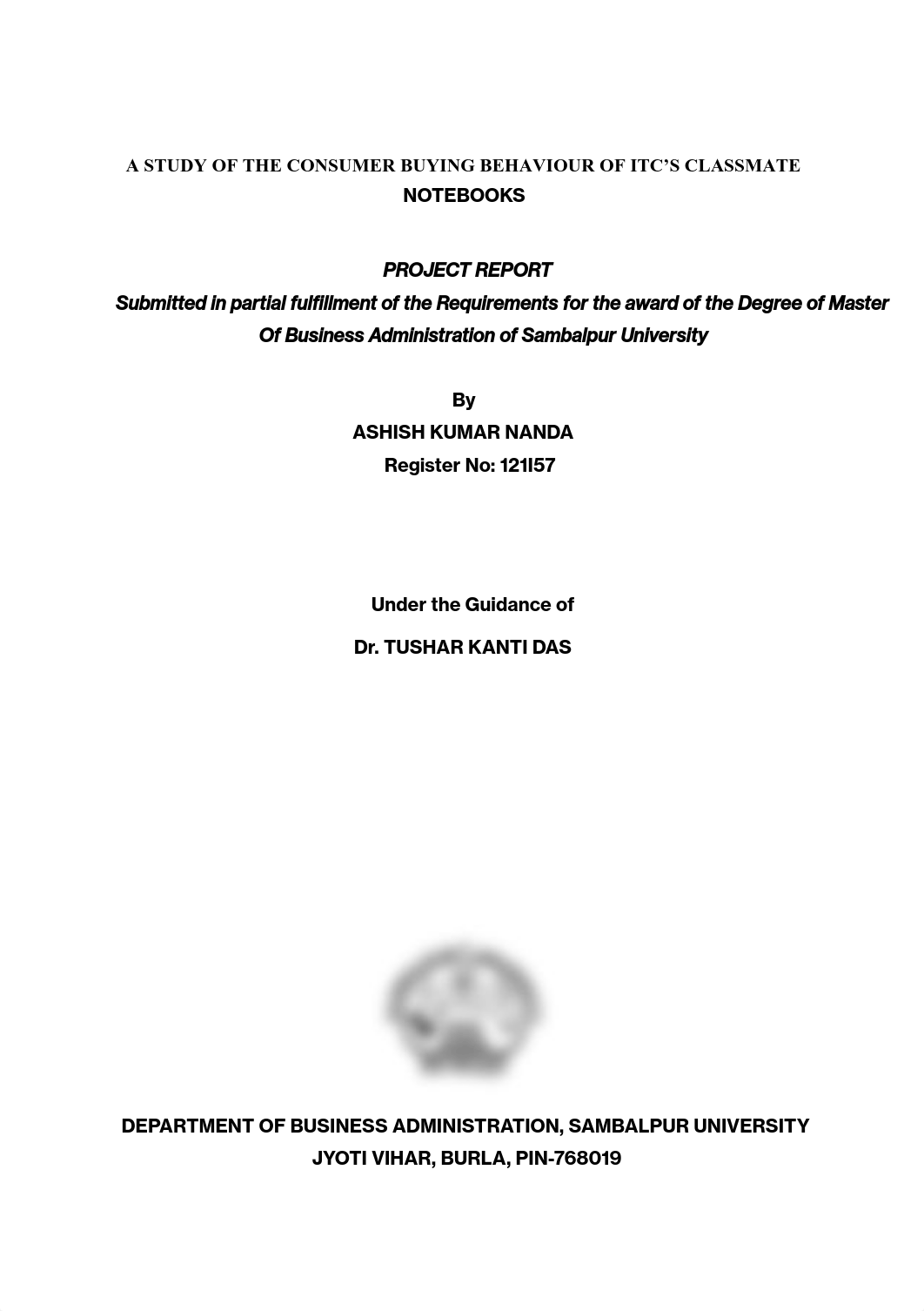 378918443-Ashish-s-Consumer-Behavior-Project-Report-on-Classmate-Notebooks.pdf_d8l0n3wiixr_page1