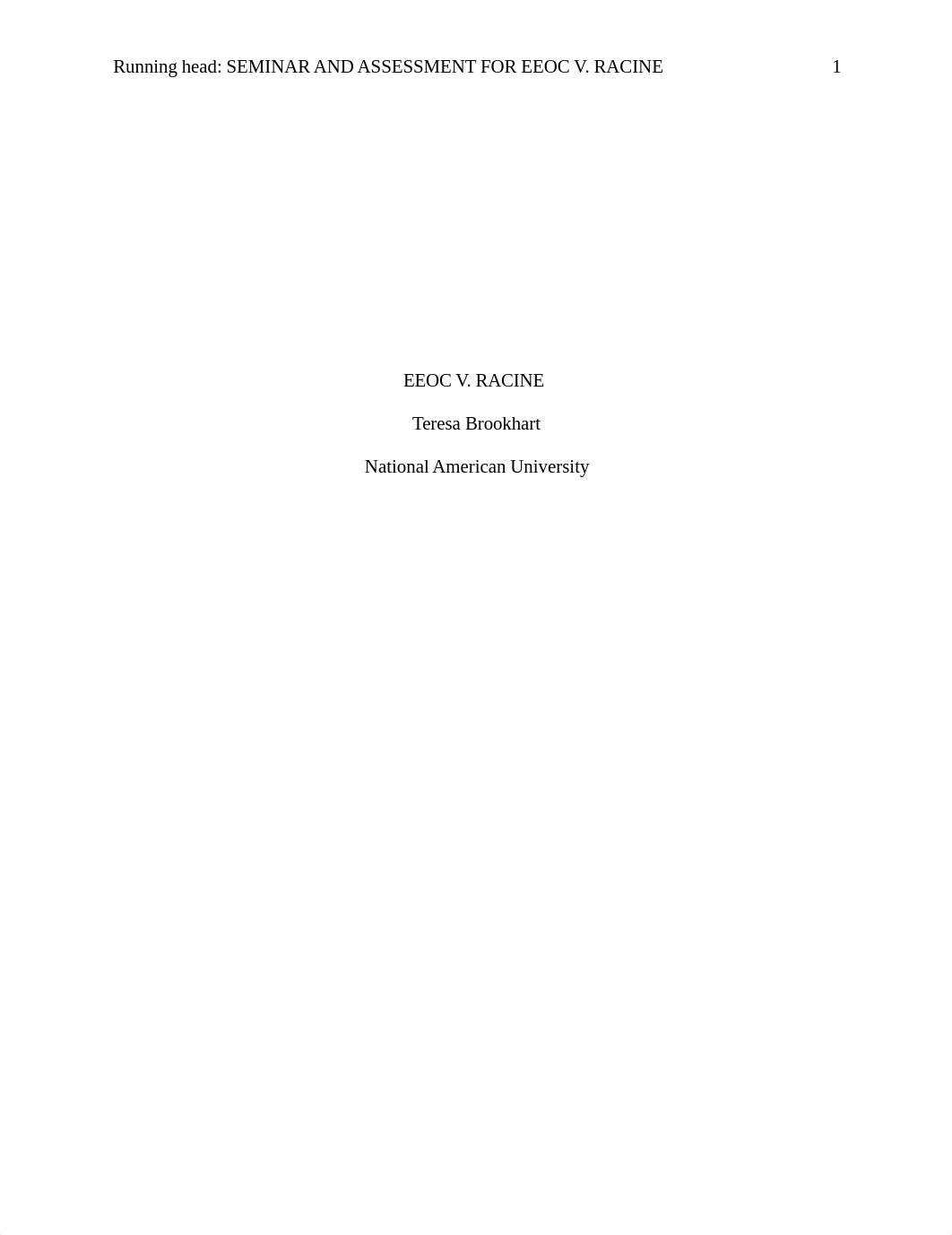 LP3 Seminar and Assessment for EEOC v Racine.docx_d8l0xezfd46_page1