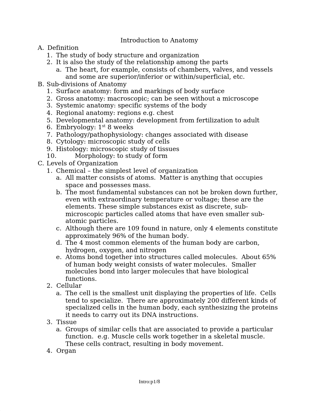 Intro to A&P Lecture Notes.doc_d8l313bmj8m_page1