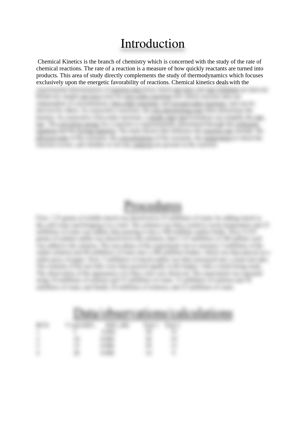 Lab Report: Chemical Kinetics Reaction Rate_d8l5m3gc4tg_page2