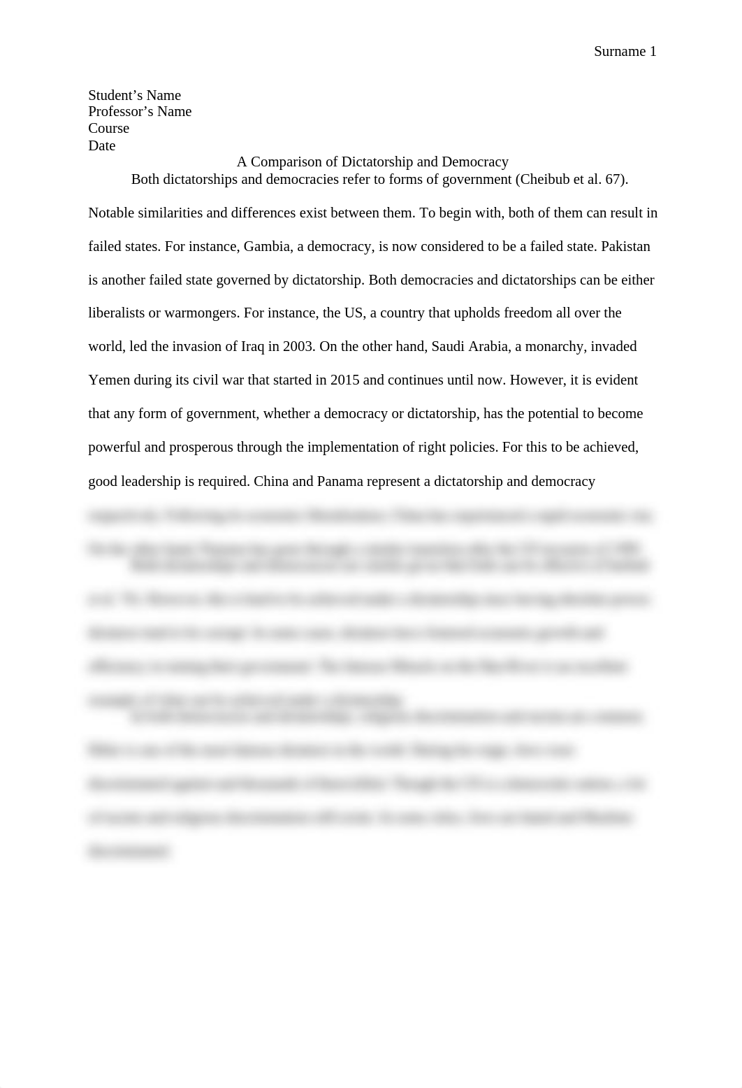 Comparison and Contrast of Democracy and a Dictatorship.docx_d8lhqvdo0pp_page1